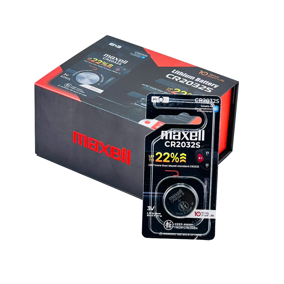 Pin CR2032 S Maxell Vỉ 1 Viên Chính Hãng - Ảnh 2