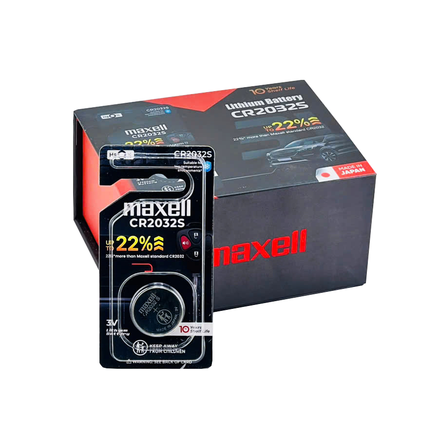 Pin CR2032 S Maxell Vỉ 1 Viên Chính Hãng - Ảnh 3
